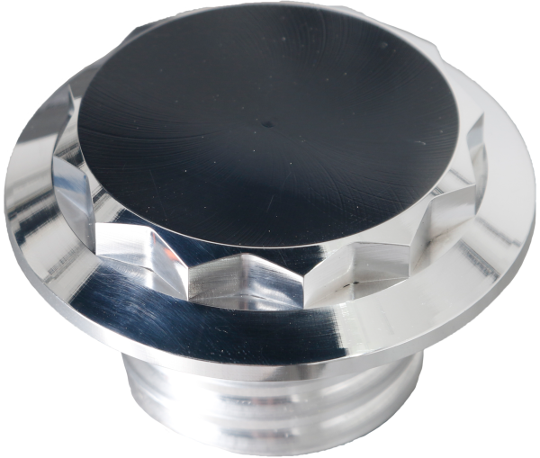 HOFMANN DESIGNS - H/D BILLET 12 POINT NON-VENTED POLISHED FUEL CAP - Image 1