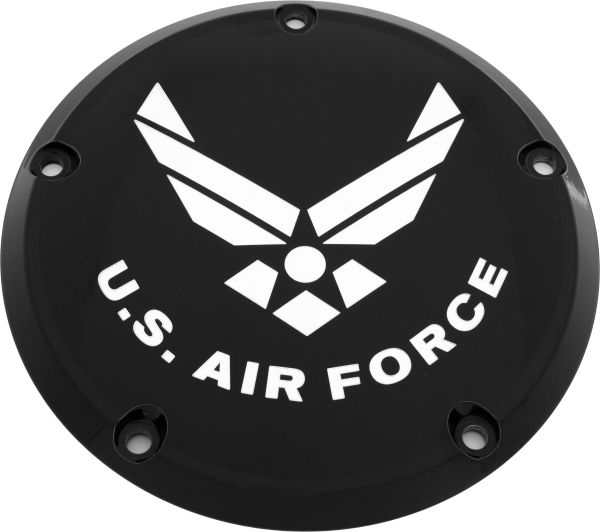 CUSTOM ENGRAVING - 7   TC DERBY COVER AIR FORCE BLACK - Image 1