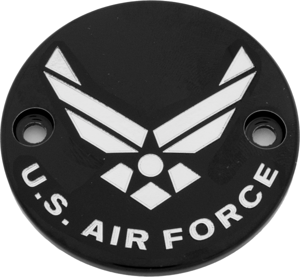 CUSTOM ENGRAVING - M8 TIMER COVER AIR FORCE BLACK - Image 1