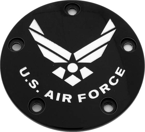 CUSTOM ENGRAVING - TC TIMER COVER AIR FORCE BLACK - Image 1