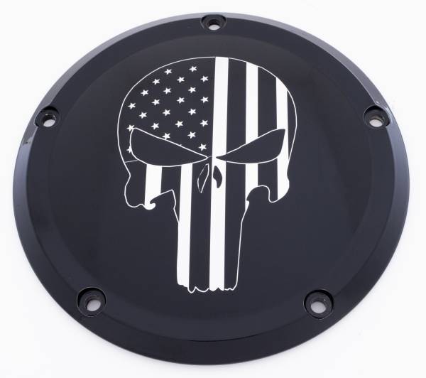 CUSTOM ENGRAVING - TC TIMER COVER MARINE EGA BLACK - Image 1