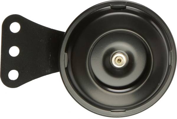 FIRE POWER - UNIVERSAL 12 VOLT HORN BLACK 2 3/4" - Image 1