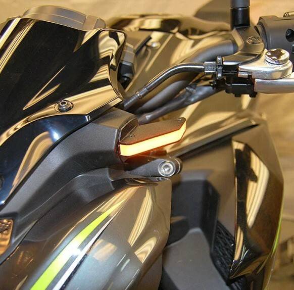 NEW RAGE CYCLES - FRONT LED TURN SIGNALS KAW - Image 1