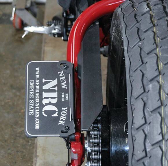 NEW RAGE CYCLES - SIDE MOUNT LICENSE PLATE IND - Image 1