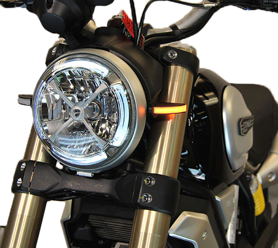 NEW RAGE CYCLES - FRONT LED TURN SIGNALS DUC - Image 1