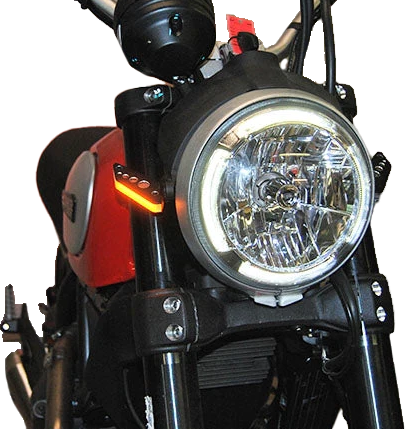 NEW RAGE CYCLES - FRONT LED TURN SIGNALS DUC - Image 1