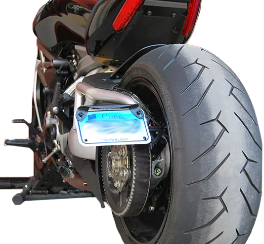 NEW RAGE CYCLES - SIDE MOUNT LICENSE PLATE DUC - Image 1