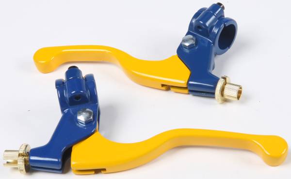 FIRE POWER - ALLOY LEVER YELLOW/BLUE - Image 1