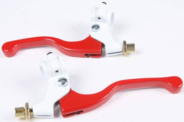 FIRE POWER - ALLOY LEVER RED/WHITE - Image 1