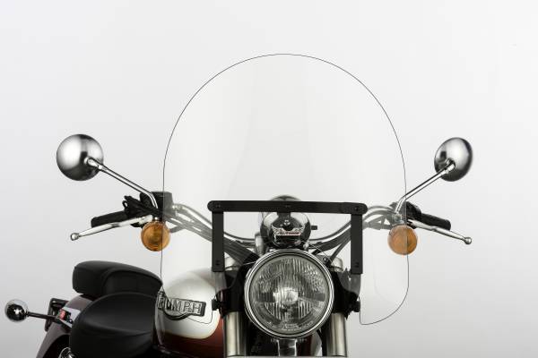 SLIPSTREAMER - SS30 WINDSHIELD CLASSIC 17" CLEAR/BLACK - Image 1