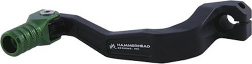 HAMMERHEAD - BILLET SHIFT LEVER KLX11 0 BLK/GRN - Image 1