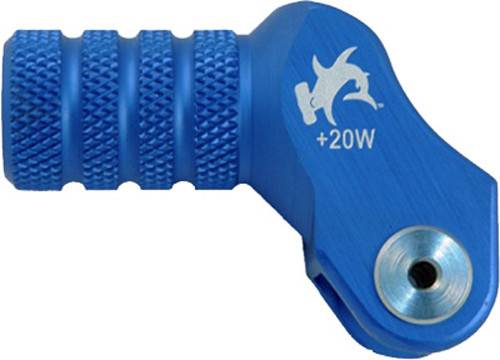 HAMMERHEAD - BILLET SHIFT LEVER OFFSET TIP BLUE +20MM - Image 1