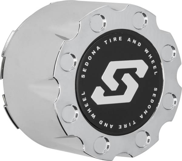 SEDONA - CHROME REPLACEMENT CAP (4/137 & 4/156 TALL) - Image 1