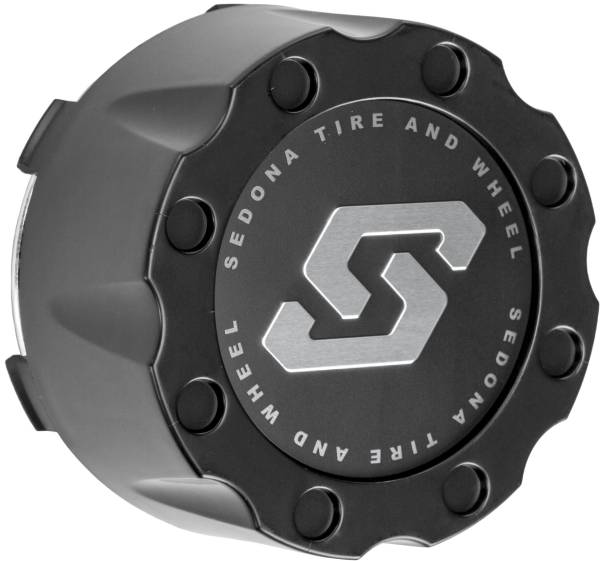 SEDONA - SPYDER WHEEL REPLACEMENT CAP BLACK - Image 1