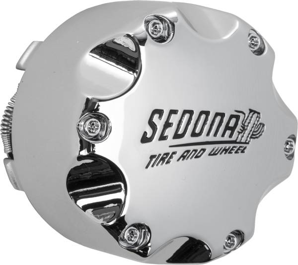 SEDONA - WHEEL CAP TALL CHROME FITS YAMAHA VIKING - Image 1