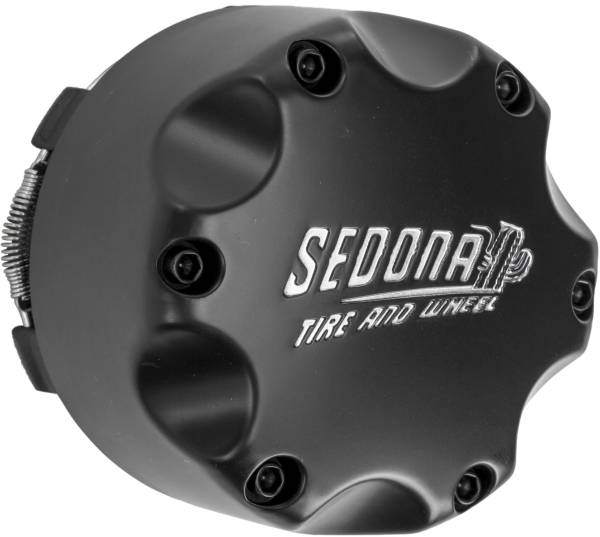 SEDONA - WHEEL CAP TALL BLACK FITS YAMAHA VIKING - Image 1