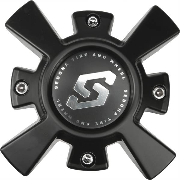 SEDONA - RIOT WHEEL REPLACMENT CAP BLACK - Image 1