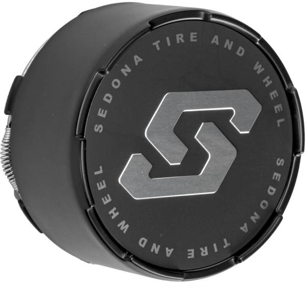 SEDONA - SPLIT 6 WHEEL REPLACMENT CAP BLACK 4/110-4/115 - Image 1