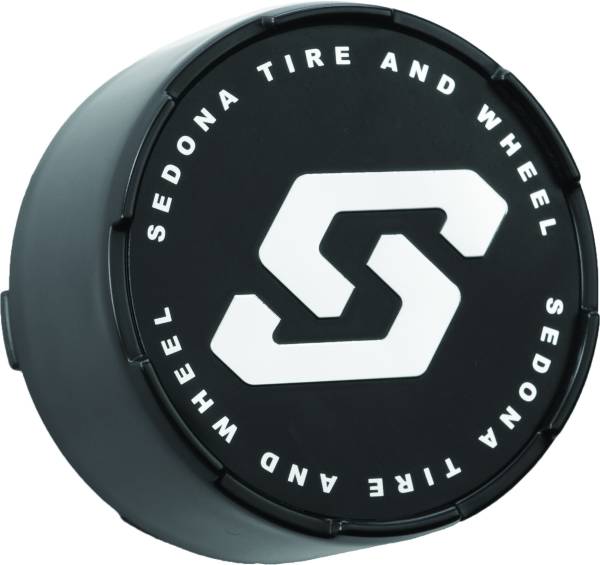 SEDONA - SPLIT 6 WHEEL REPLACMENT CAP BLACK 4/137-4/156 - Image 1