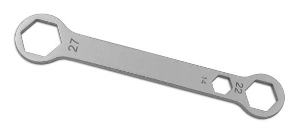 CRUZ TOOLS - COMBO AXLE WRENCH 14X22X27MM - Image 1