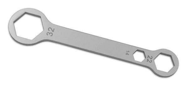 CRUZ TOOLS - COMBO AXLE WRENCH 14X22X32MM - Image 1