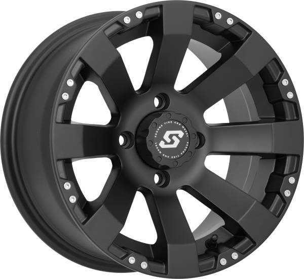 SEDONA - SPYDER WHEEL 12X7 4/110 5+2 (+10MM) BLACK - Image 1