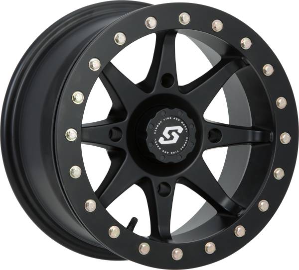 SEDONA - STORM BDLK WHEEL 14X7 4/110 5+2 (+10MM) BLACK - Image 1