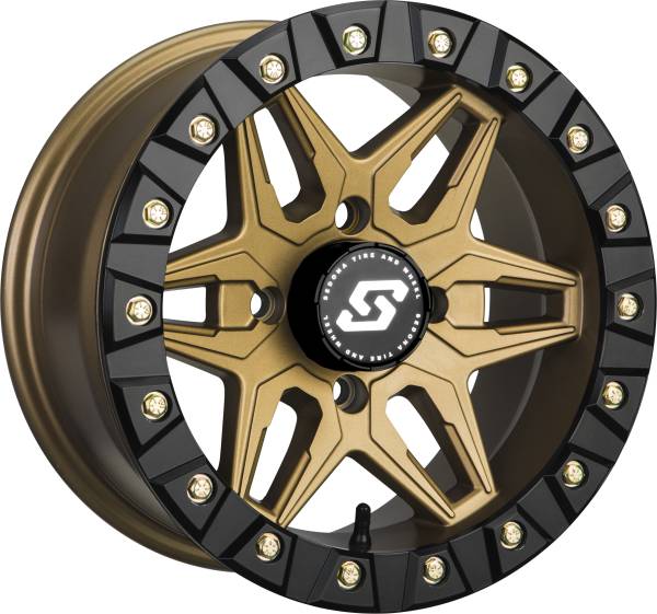 SEDONA - SPLIT 6 BDLK WHEEL 14X10 4/110 5+5 (0MM) BRONZE - Image 1