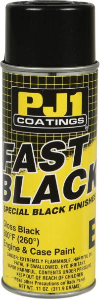 PJ1 - FAST BLACK ENGINE PAINT GLOSS BLACK - Image 1