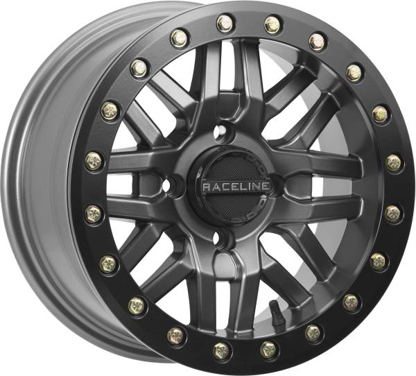 RACELINE - RYNO BDLK WHEEL 14X7 4/110 5+2 (+10MM) GUNMETAL - Image 1