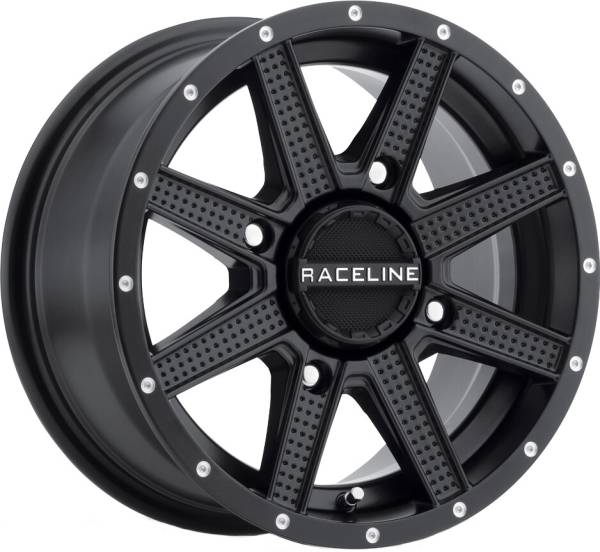 RACELINE - HOSTAGE WHEEL 14X7 4/110 2+5 (-47MM) BLACK - Image 1