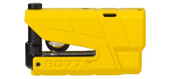 ABUS - GRANIT 8077 3D ALARM DISC LOCK YELLOW - Image 1