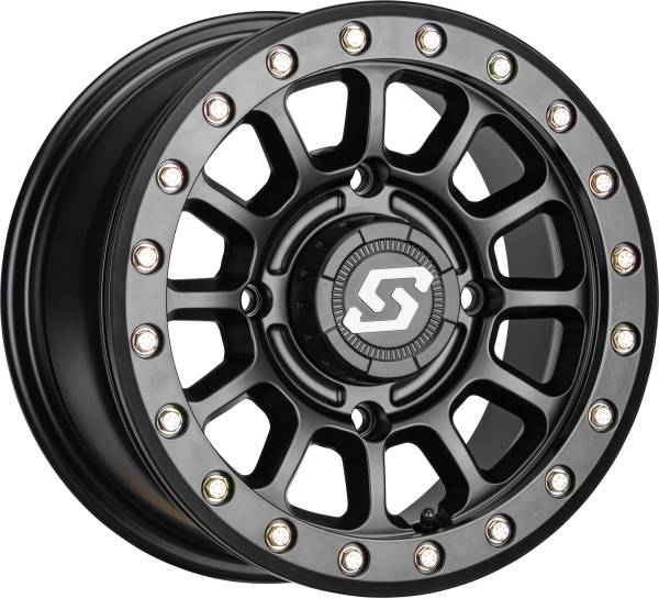 SEDONA - SANO BDLK WHEEL 14X7 4/110 5+2 (+10MM) BLACK - Image 1