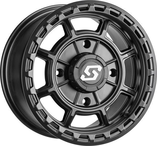 SEDONA - RIFT WHEEL 14X7 4/110 5+2 (+10MM) BLACK - Image 1