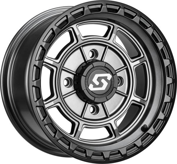 SEDONA - RIFT WHEEL 14X7 4/110 5+2 (+10MM) CARBON GREY - Image 1