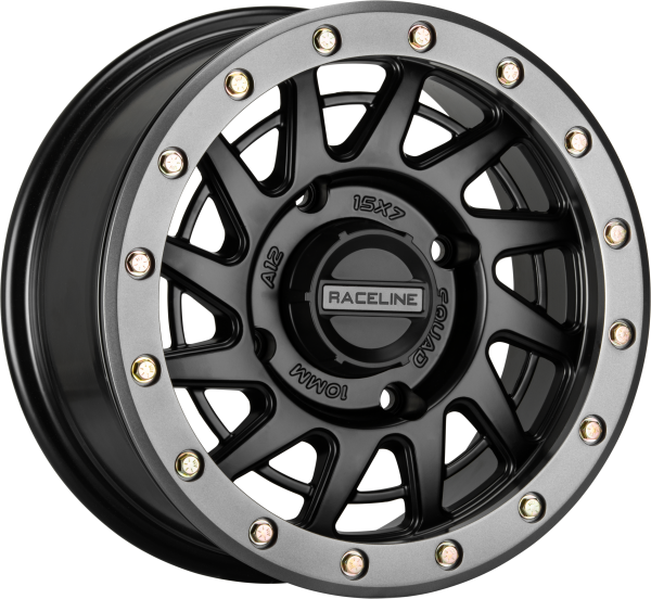 RACELINE - SQUAD BDLK WHEEL 15X7 4/137 5+2(+10MM) BLK/GUNMETAL - Image 1