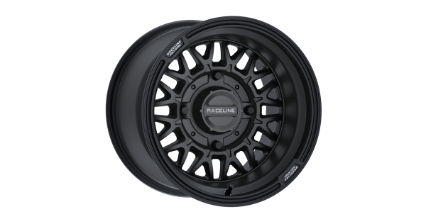 RACELINE - RACELINE OMEGA 15X10 4/156 5+5 (0MM) SATIN BLACK - Image 1