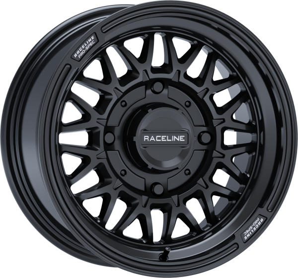 RACELINE - RACELINE OMEGA 15X7 4/137 5+2 (+10MM) GLOSS BLACK - Image 1