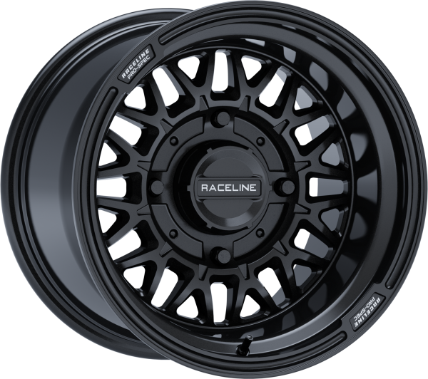 RACELINE - RACELINE OMEGA 15X10 4/137 5+5 (0MM) GLOSS BLACK - Image 1