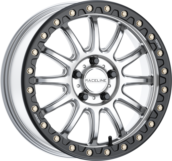 RACELINE - ALPHA BDLK 17X7 5/4.5 (+40MM) SILVER/BLK - Image 1