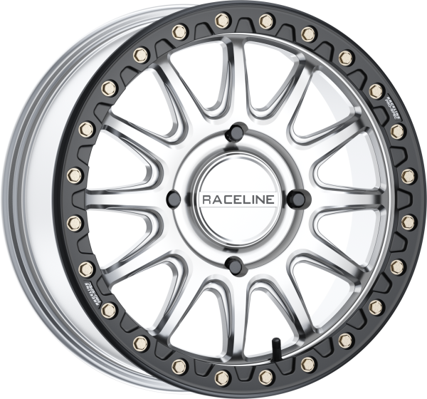 RACELINE - ALPHA BDLK 17X7 4/137 (+25MM) SILVER/BLK - Image 1