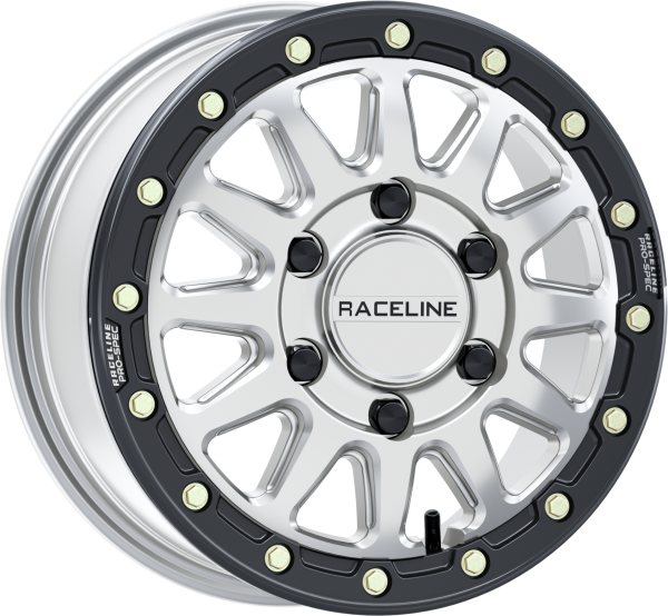 RACELINE - ALPHA BDLK 15X6.5 6/139.7 (+74MM) SILVER/BLK - Image 1