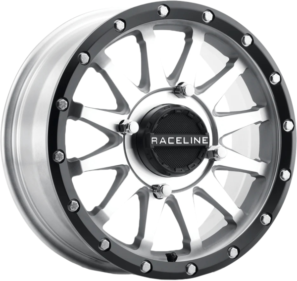 RACELINE - TROPHY LE WHEEL 15X6 4/156 (+40MM) MACHINED/BLK - Image 1