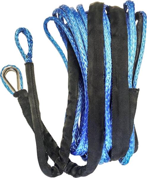 OPEN TRAIL - SYNTHETIC WINCH ROPE 3/16" DIAMETER X 50 FT. BLUE - Image 1