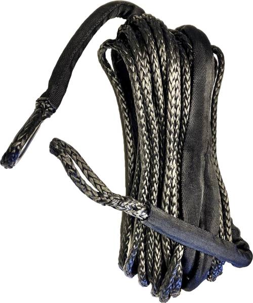 OPEN TRAIL - SYNTHETIC WINCH ROPE 3/16" DIAMETER X 50 FT. BLACK - Image 1