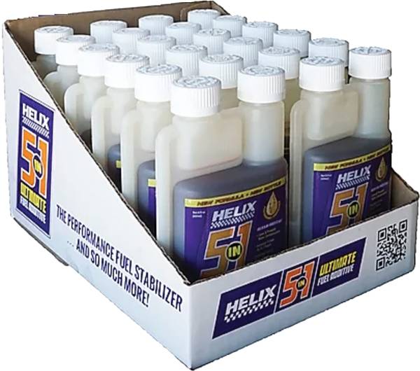 HELIX - 5 IN 1 FUEL ADDITIVE 1 - 12 PACK OF 8 OZ. BOTTLES - Image 1