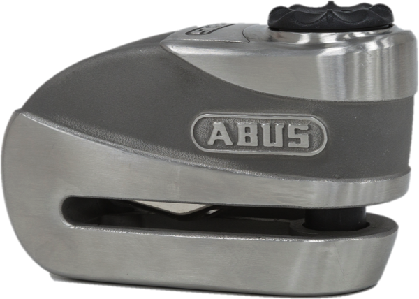 ABUS - GRANIT 8008 3D ALARM DISC LOCK STAINLESS STEEL - Image 1