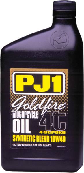 PJ1 - GOLDFIRE SYNTHETIC BLEND MOTOR OIL 4T 10W-40 LITER - Image 1