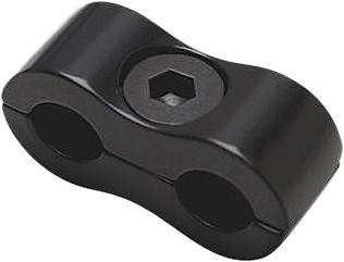 MOTION PRO - THROTTLE/IDLE CABLE CLAMP MP BLACK - Image 1