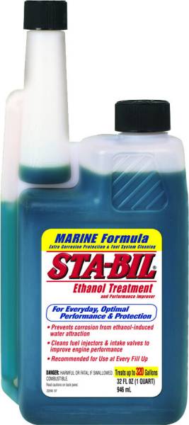 STA-BIL - MARINE ETHANOL FUEL TREATMENT AND STABILIZER 32OZ - Image 1